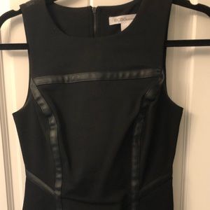 BCBGeneration Black Mini Dress Size: 2 Like New
